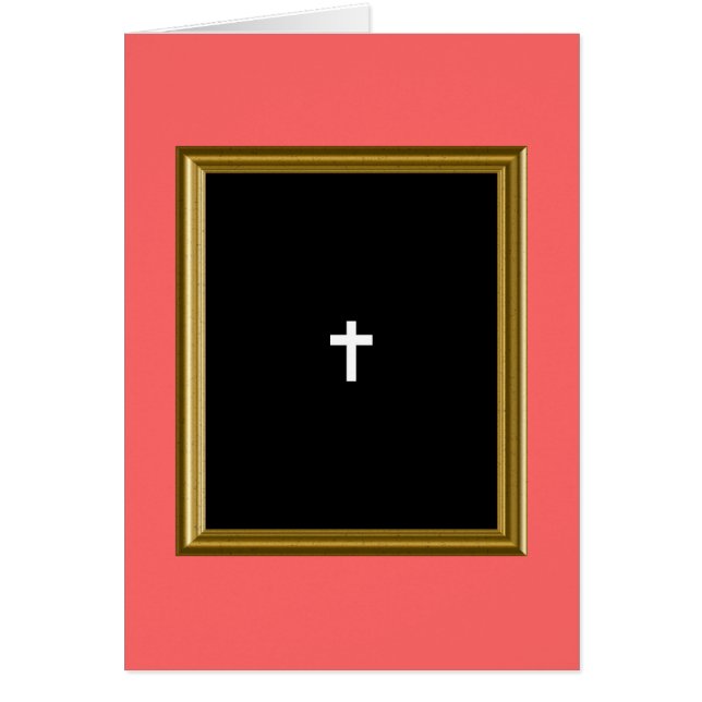 Cartão Siga a luz (Frente)