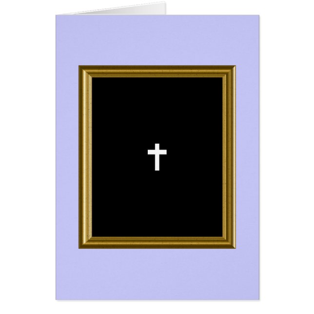 Cartão Siga a luz (Frente)