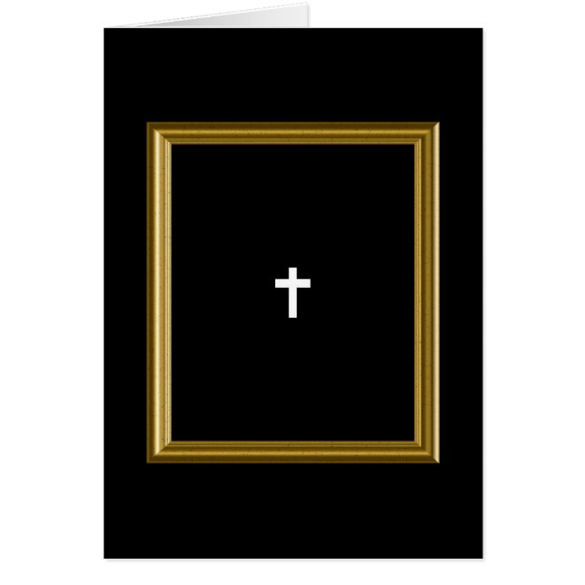 Cartão Siga a luz (Frente)