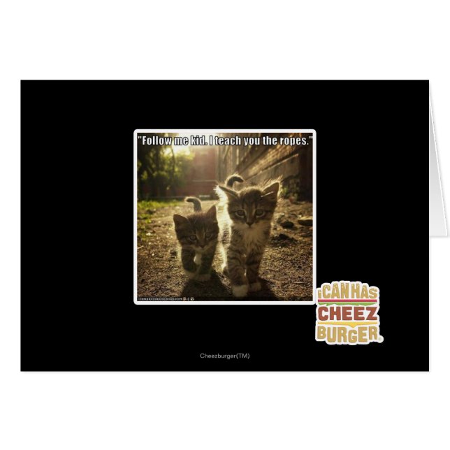 Cartão Siga-me Kid (Frente Horizontal)