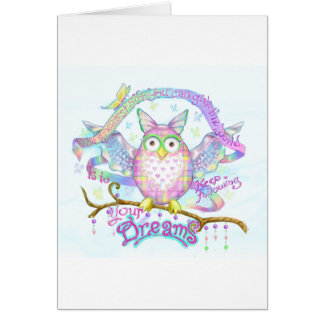 Cartão Siga seus sonhos