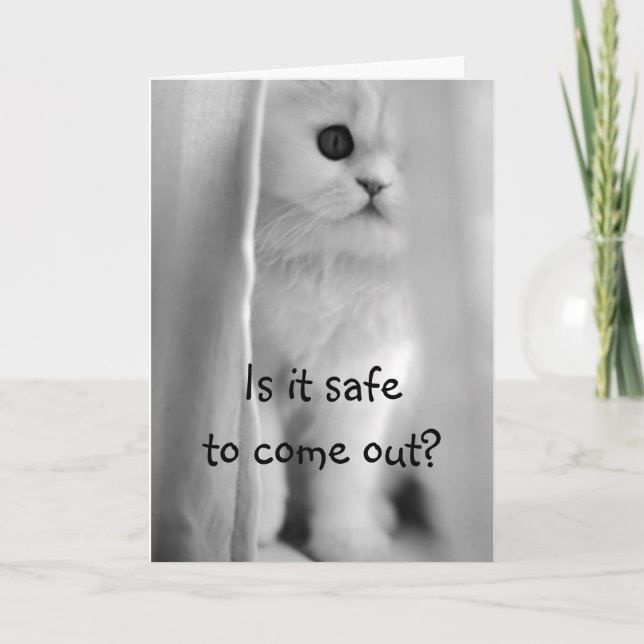 CARTÃO SIGNIFICANDO COM PRAZER U R 5O E EU NÃO ESTOU ANIV (Frente)