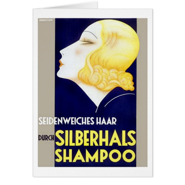 Cartão Silberhals Shampoo (Frente)