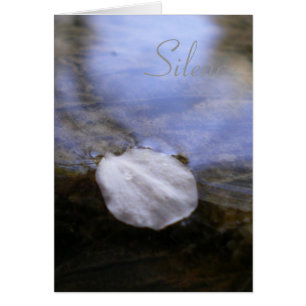 Cartão Silêncio