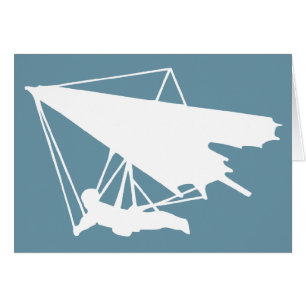 Cartão silhueta de lenhador pendurado