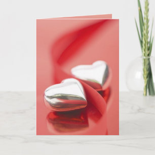 Cartão Silver Hearts Card (1)