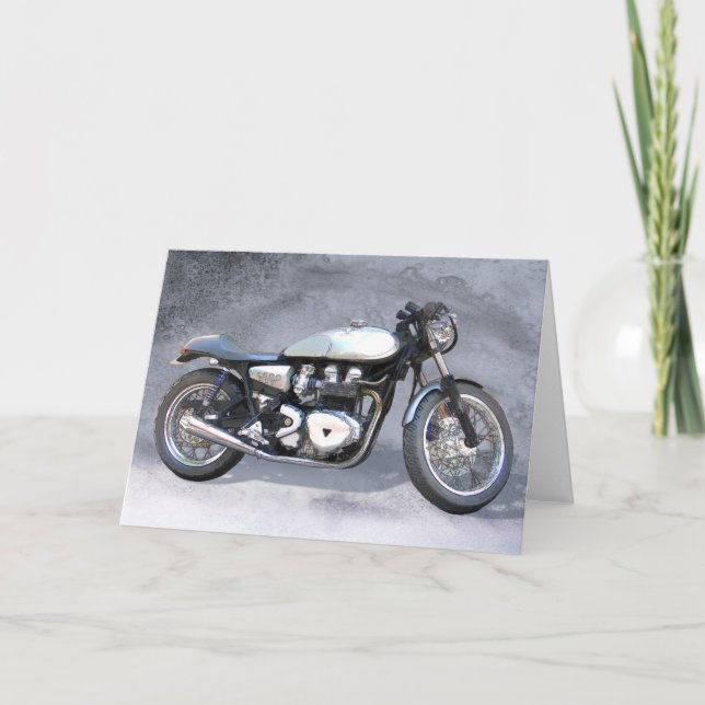 Cartão Silver Watercolor (Frente)