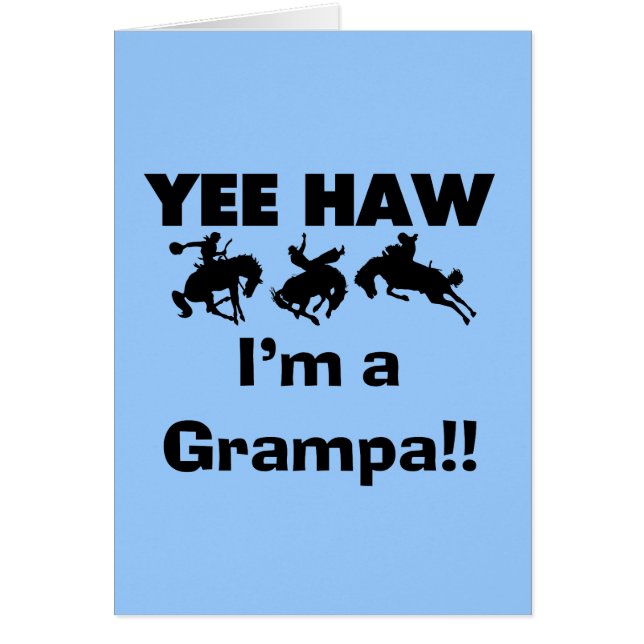 Cartão Sim Haw, sou uma camiseta e presentes (Frente)