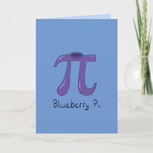Cartão Símbolo Blueberry Pi - Presente do professor de m