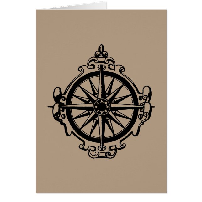 Cartão Símbolo: Compasso (Frente)