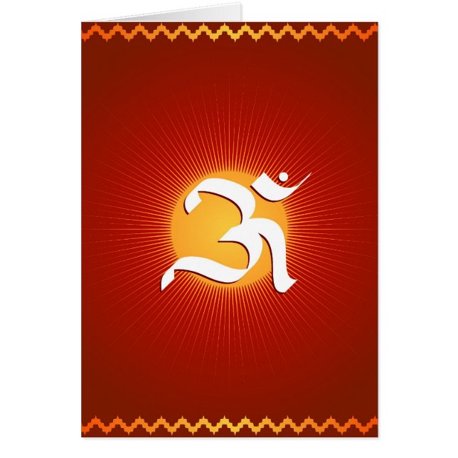 Cartão Símbolo de OM (Frente)