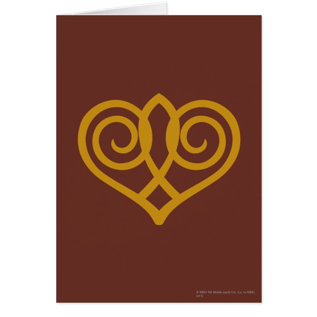 Cartão Símbolo de Thranduil (Frente)