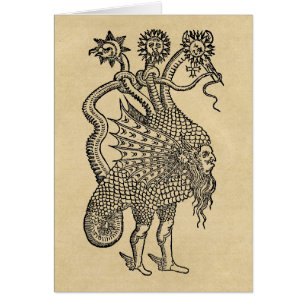 Cartão Símbolo do Dragão Alchemy