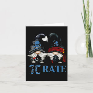 Cartão Símbolo Engraçado Octopus Pi Day Para O Professor 