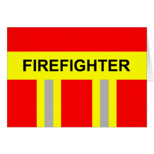 Cartão Símbolo Feuerwehr Uniform Rot