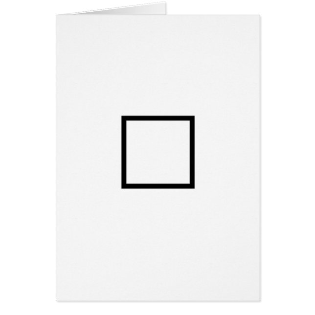 Cartão Símbolo Halmos (Frente)