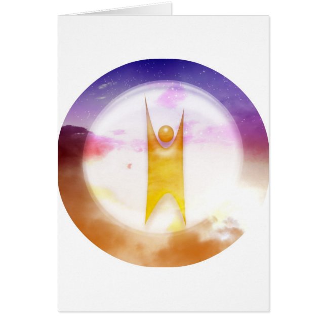 Cartão Símbolo Humanismo (Frente)