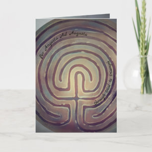 Cartão Símbolo Labirinto por Triunfo