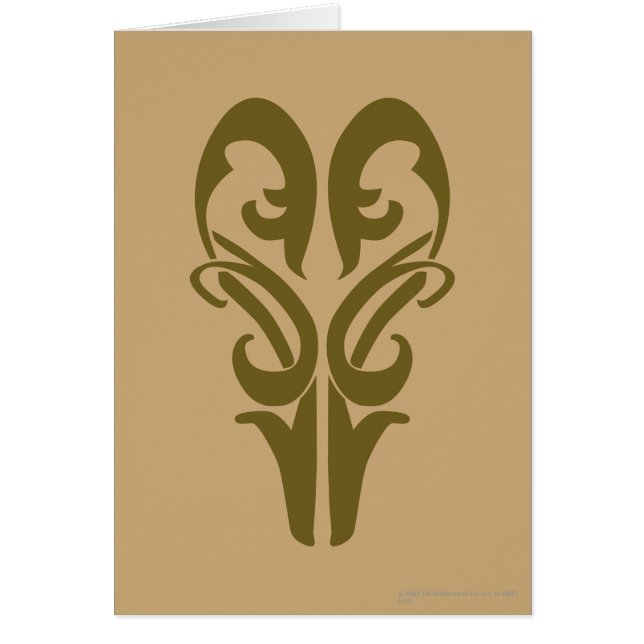 Cartão Símbolo LEGOLAS GREENLEAF™ (Frente)