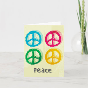 Cartão Símbolos da Paz