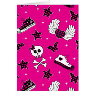 Cartão Símbolos de Emo