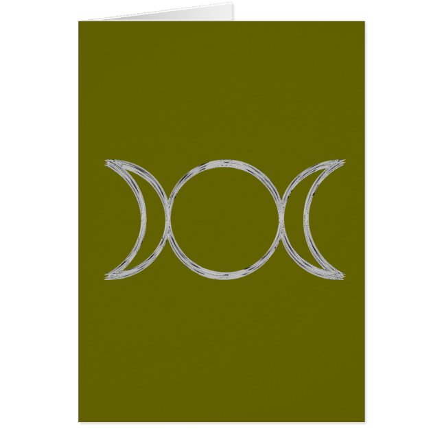 Cartão Símbolos pagãos (Frente)