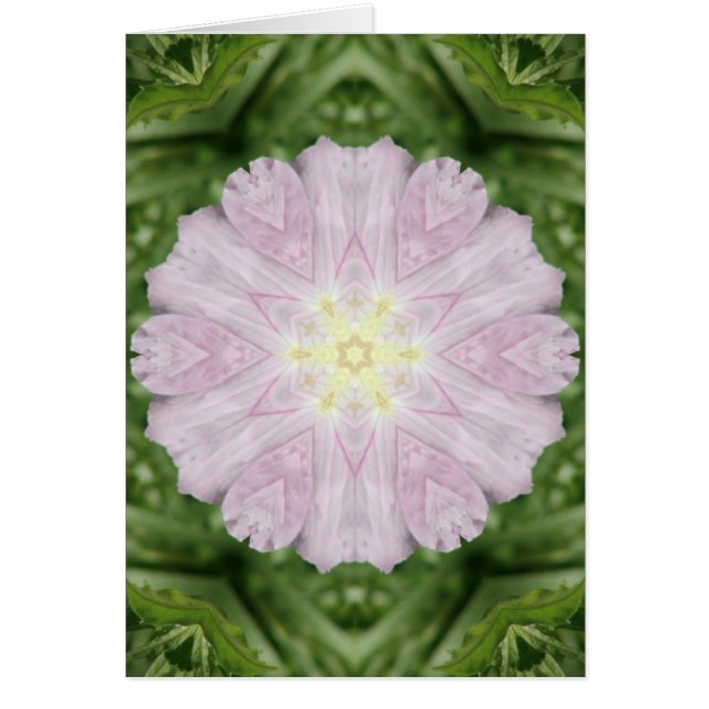 Cartão Simetria da Taça de Vinho (Frente)