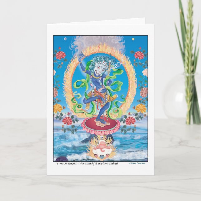 CARTÃO SIMHAMUKHA (Frente)