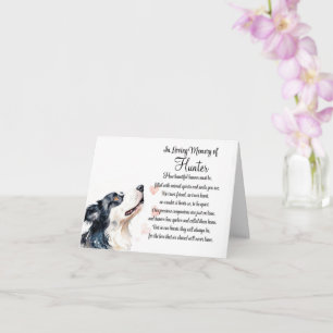Cartão Simpatia Canina Personalizada Nome Borda Personali
