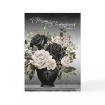 Simpatia Cristã Rosas Pretas e Brancas Escritura