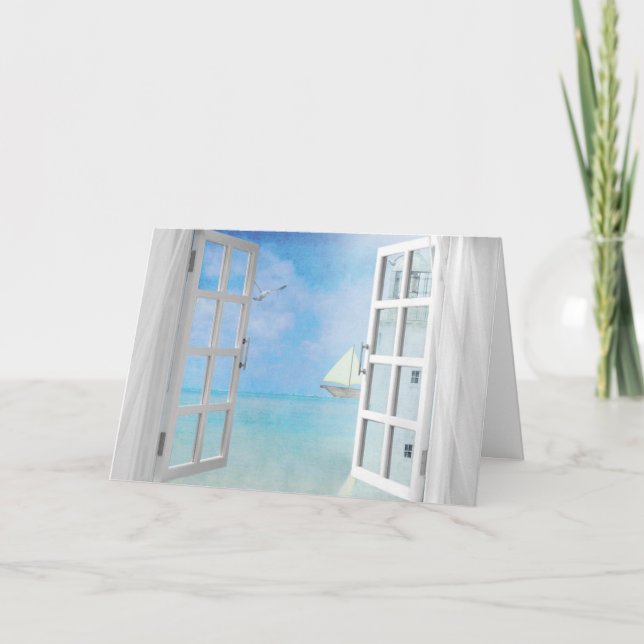 Cartão Simpatia da Janela Náutica (Frente)