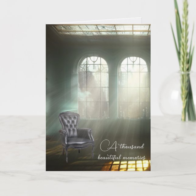 Cartão Simpatia de Cadeira Vazia (Frente)