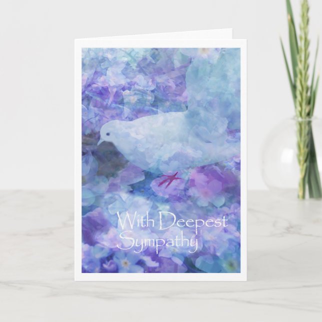 Cartão Simpatia de Dove (Frente)