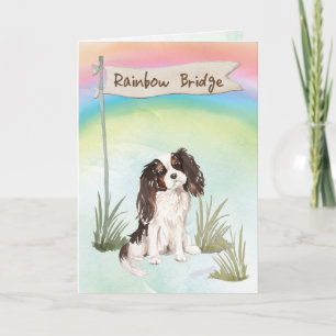 Cartão Simpatia de Pet do Rei Tricolor Charles Spaniel