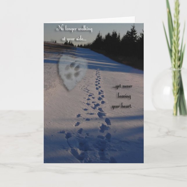 Cartão Simpatia do cão (Frente)