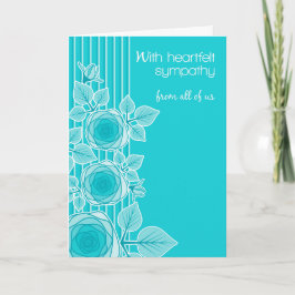 Cartão Simpatia do negócio do grupo ou pessoal sentido