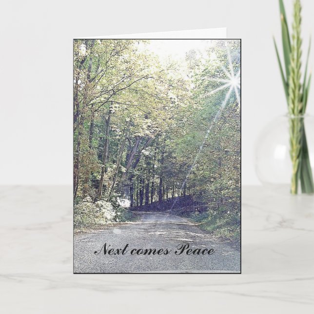 Cartão Simpatia e Paz (Frente)