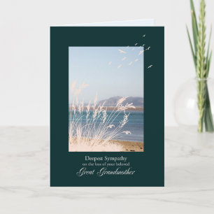 Cartão Simpatia pela perda da avó Excelente