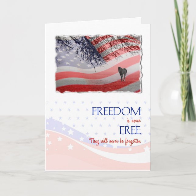 Cartão Simpatia pela perda de um oficial de polícia de so (Frente)