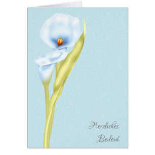 Cartão Simpatia simplesmente indicada do alemão de