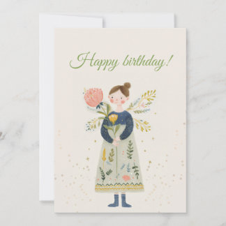 Cartão Simple greeting card