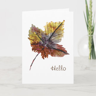 Cartão Simple Hello Card for Friend