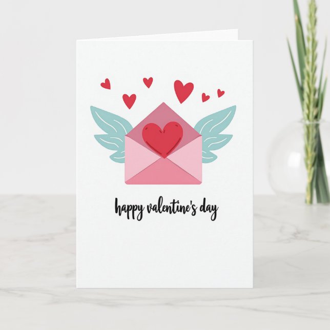 Cartão Simples de Carta de Amor para o Dia dos Nam (Frente)