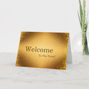 Cartão Simples e Personalizado Boas-vindas