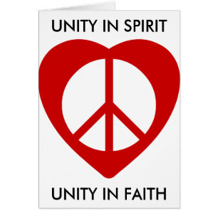 Cartão Simples emblema da paz