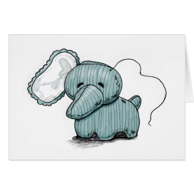 Cartão Simplesmente Hellephant (Frente Horizontal)