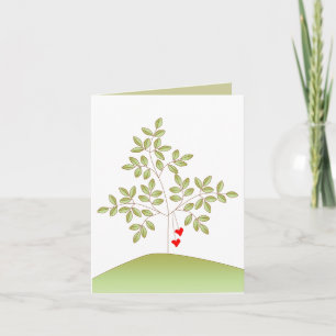 Cartão Simply Love Tree Blank Notecard