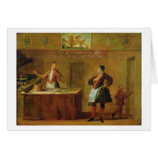 Cartão Sinal da guilda dos fabricantes Venetian da (Frente Horizontal)