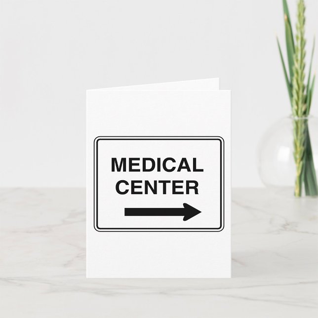 Cartão Sinal de Centro Médico (Criador carregado)