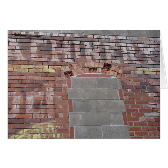 Cartão Sinal de fantasma (Frente Horizontal)